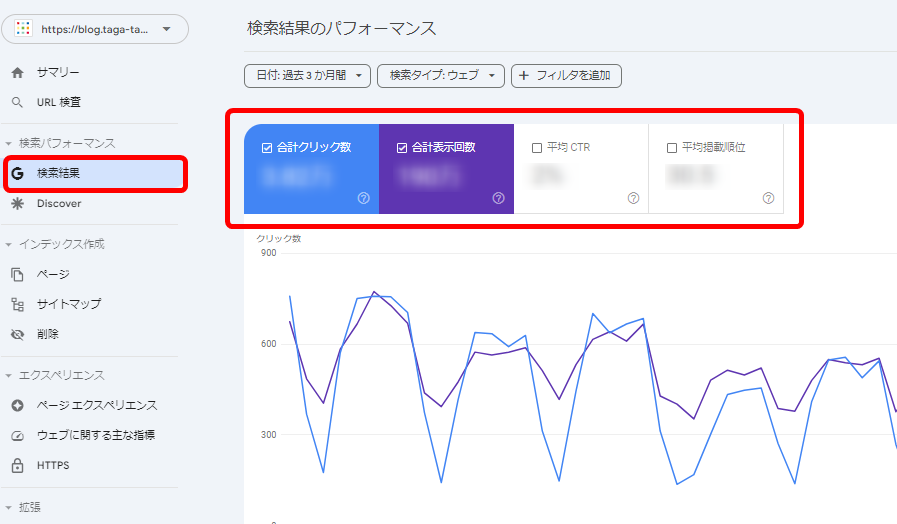 Google サーチコンソール 使い方 操作方法